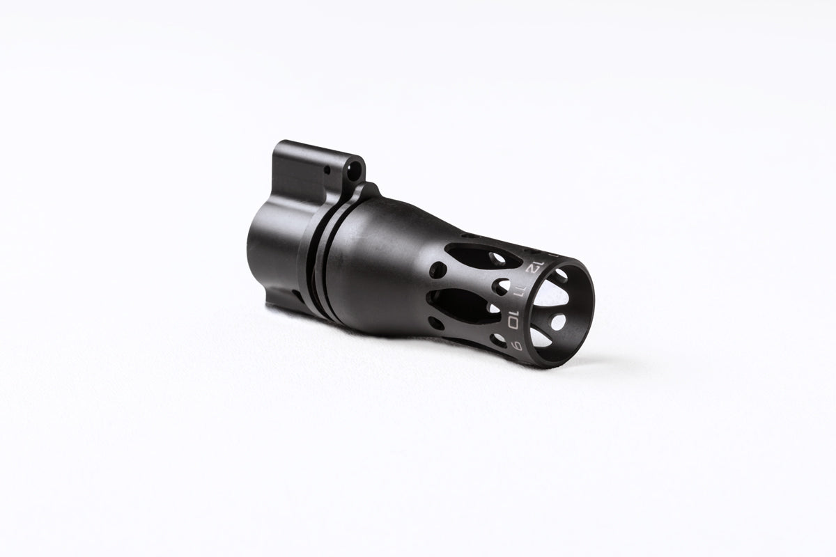 RIFLESPEED Gas Controls W/Tube - Adjustable Gas Block